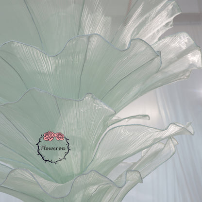 Flowerva Table Flower Wedding Decoration Light Green