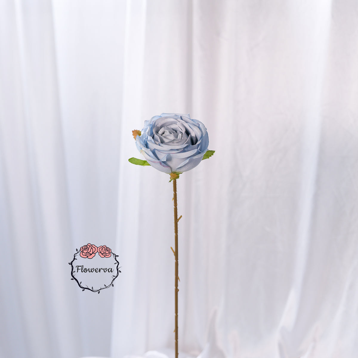 Flowerva Luxury Artificial Fabric Roses Wedding & Event Decor
