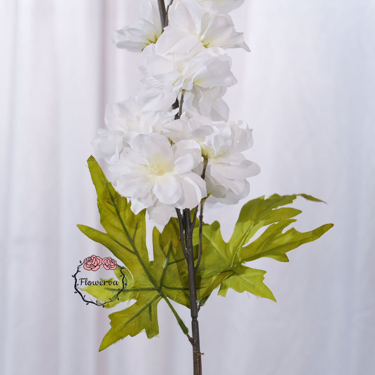 Flowerva Luxury Artificial Fabric Delphinium Wedding & Event Decor