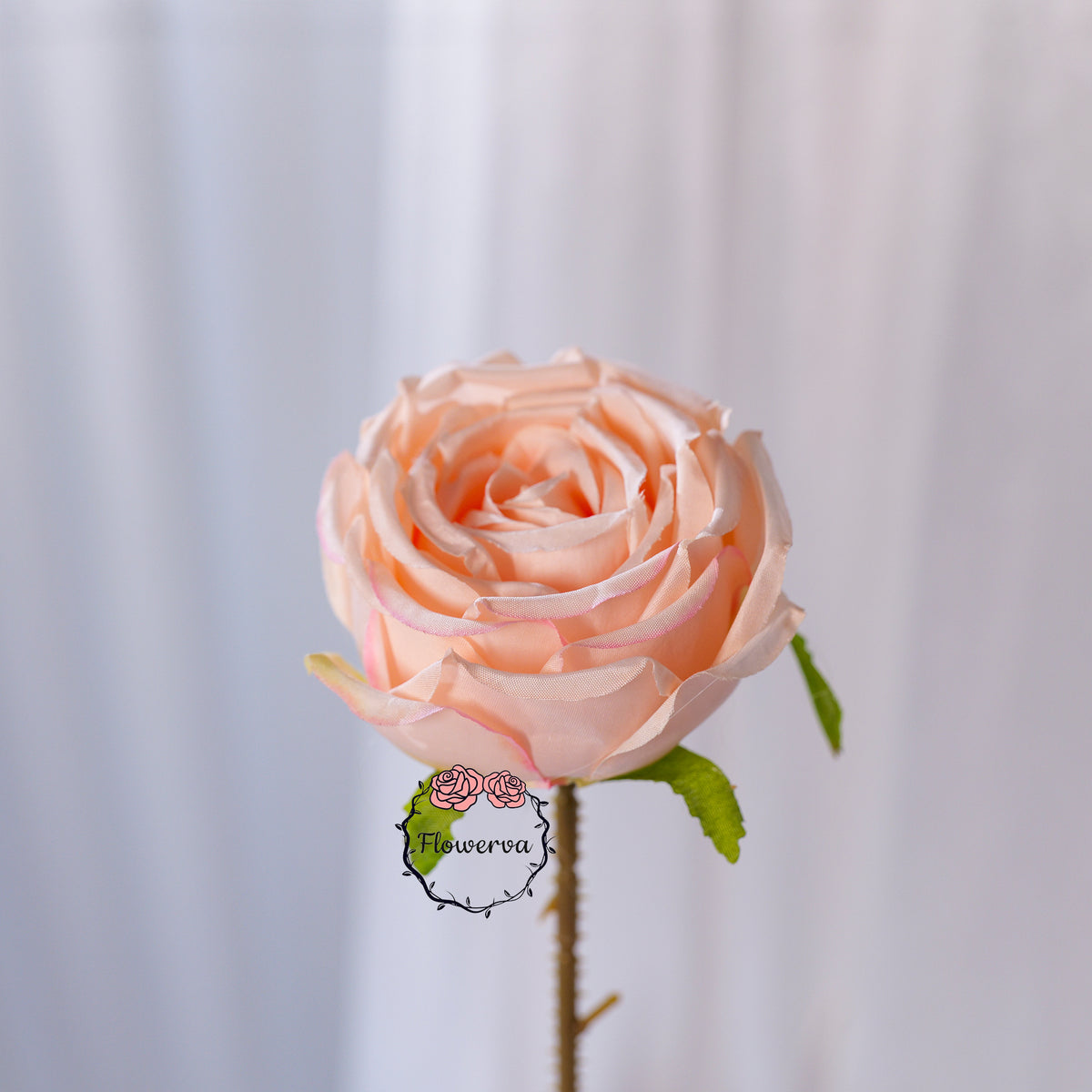 Flowerva Luxury Artificial Fabric Roses Wedding & Event Decor