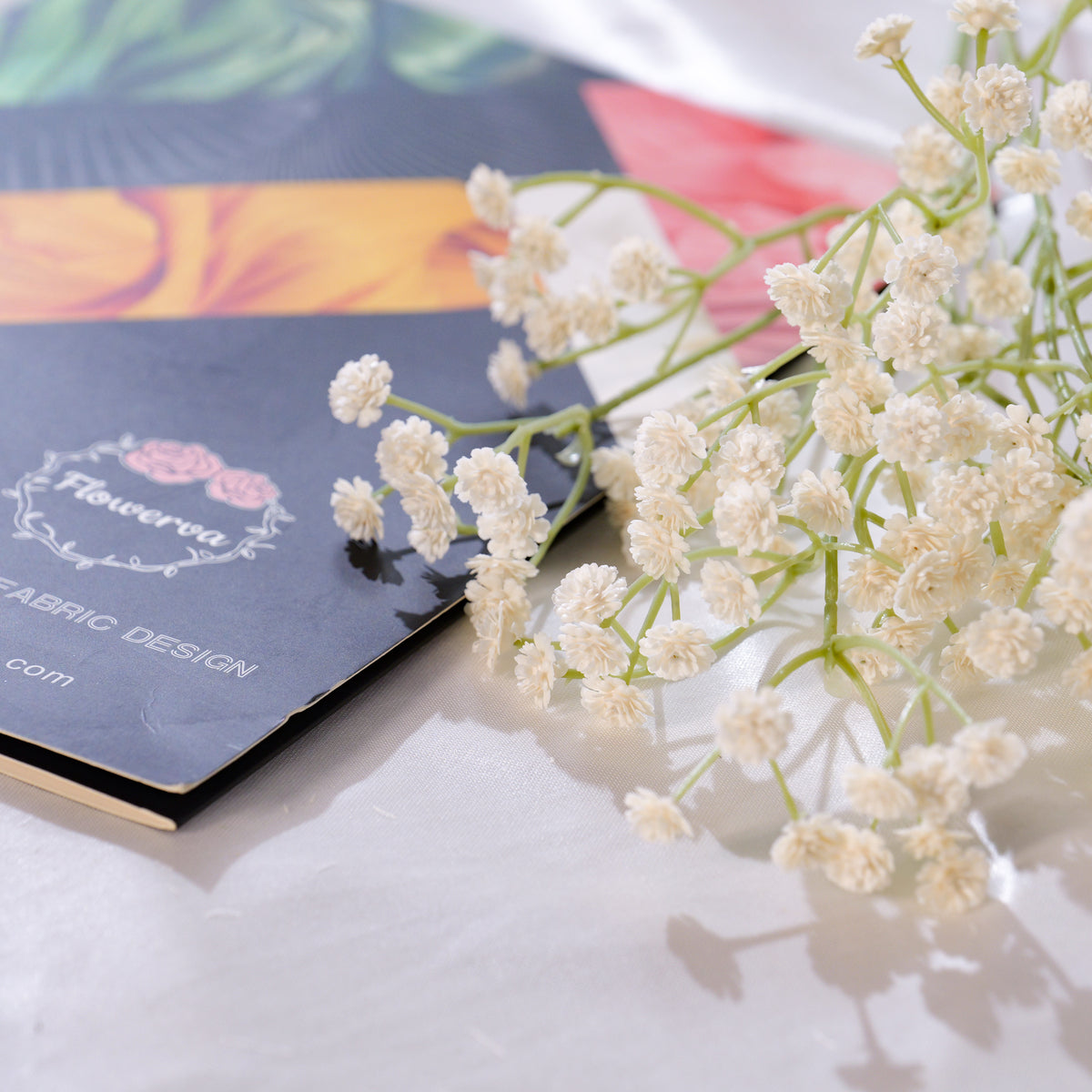 Flowerva Luxury Artificial Fabric Baby’s Breath Wedding & Event Decor