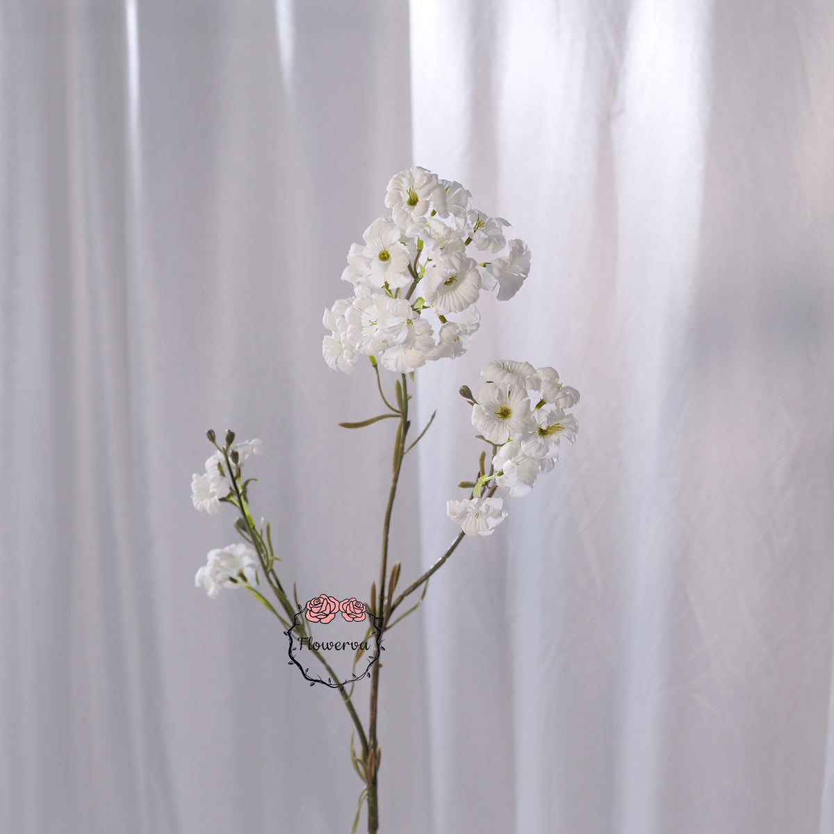 Flowerva Luxury Artificial Fabric Blossom Spray Wedding & Event Decor