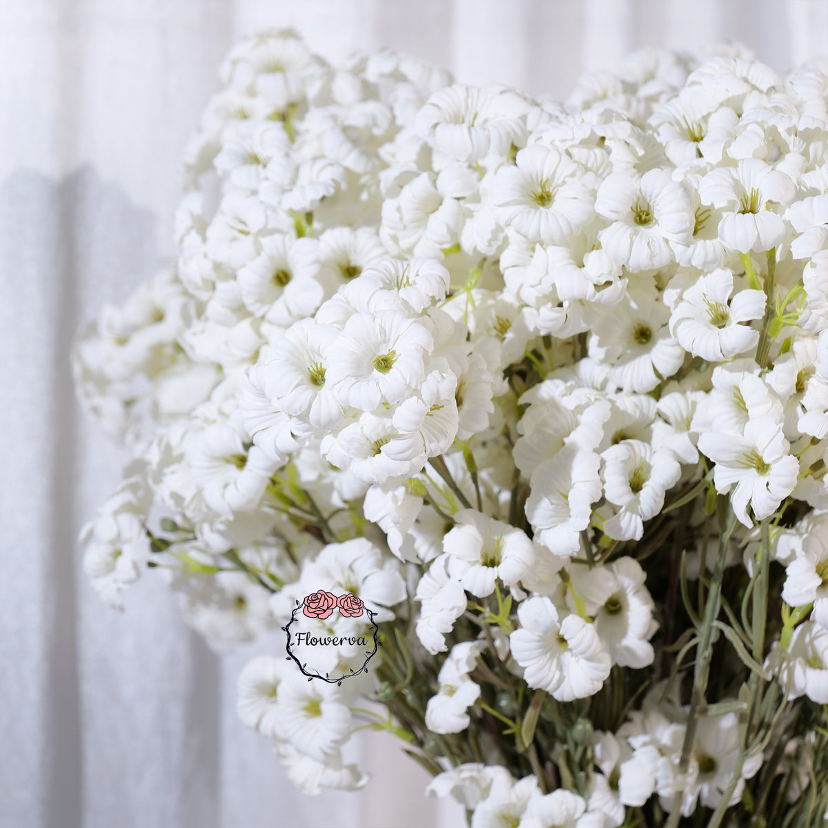 Flowerva Luxury Artificial Fabric Blossom Spray Wedding & Event Decor