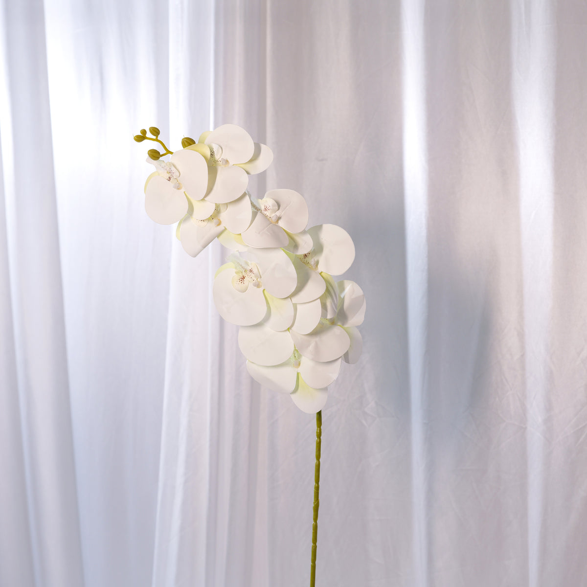 Flowerva Luxury Artificial Fabric Phalaenopsis Orchids Wedding & Event Decor