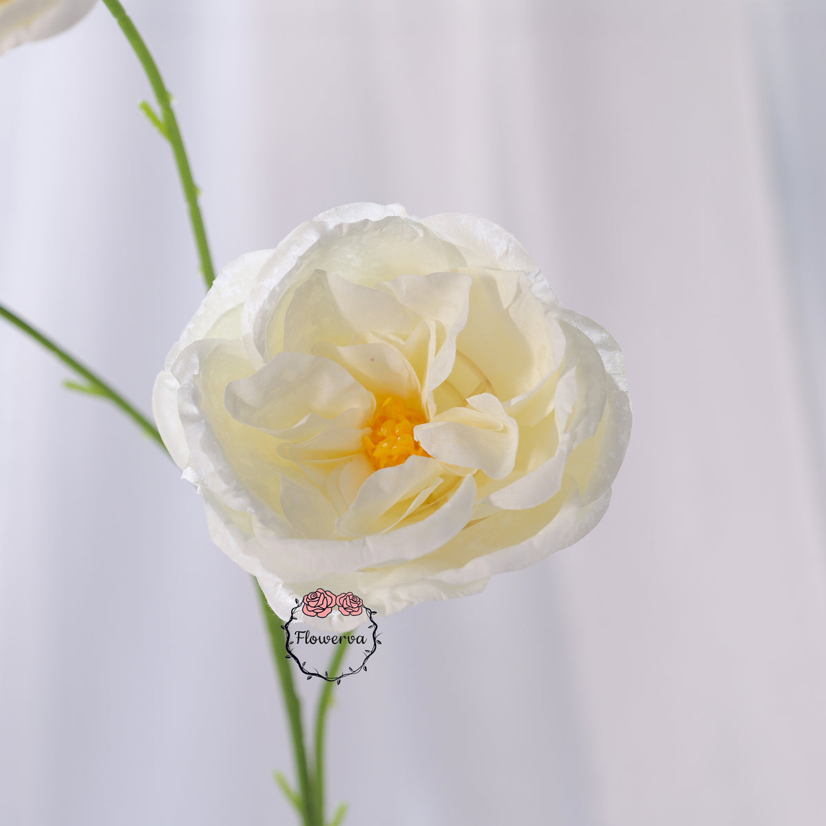 Flowerva Luxury Artificial Fabric Roses Wedding & Event Decor