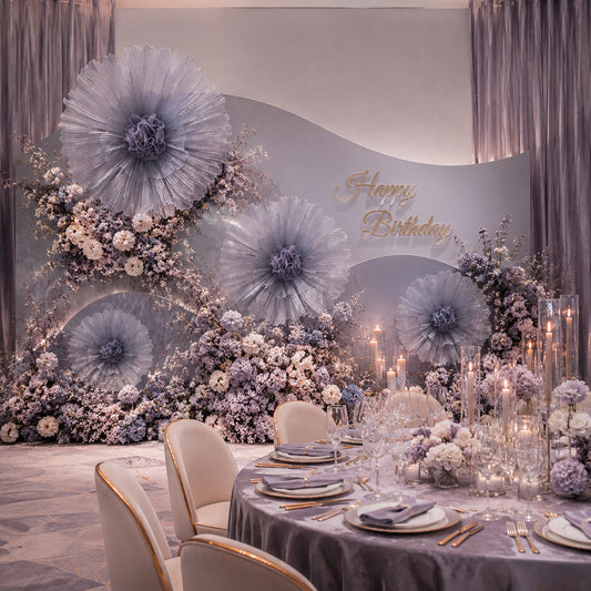 Flowerva Morandi Vein Silhouette Premium Decor