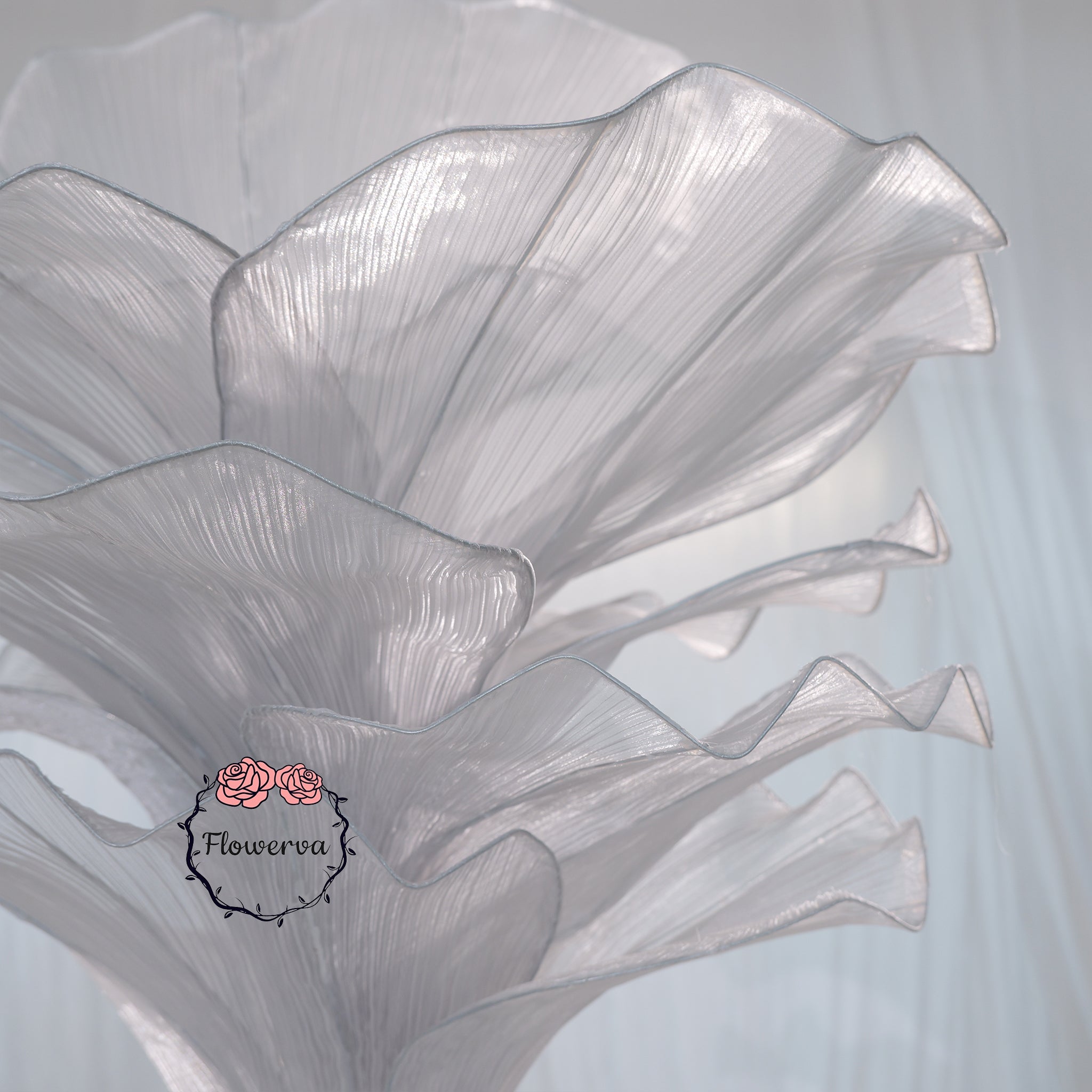 Flowerva Wedding Table Flower Decoration Grey
