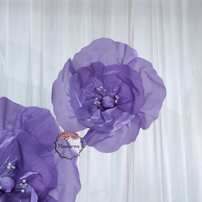 Flowerva Pearl Core Wave Contour Premium Decor