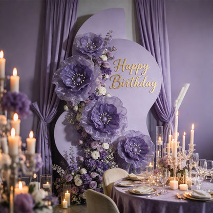 Flowerva Pearl Core Wave Contour Premium Decor