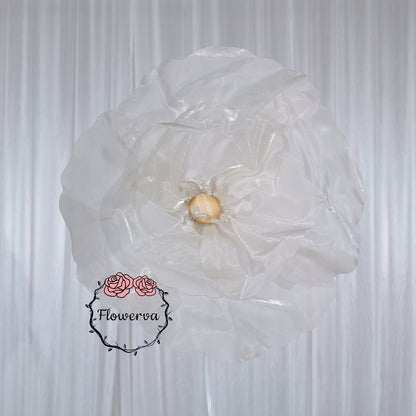 Flowerva Ivory Core Wave Contour Premium Decor