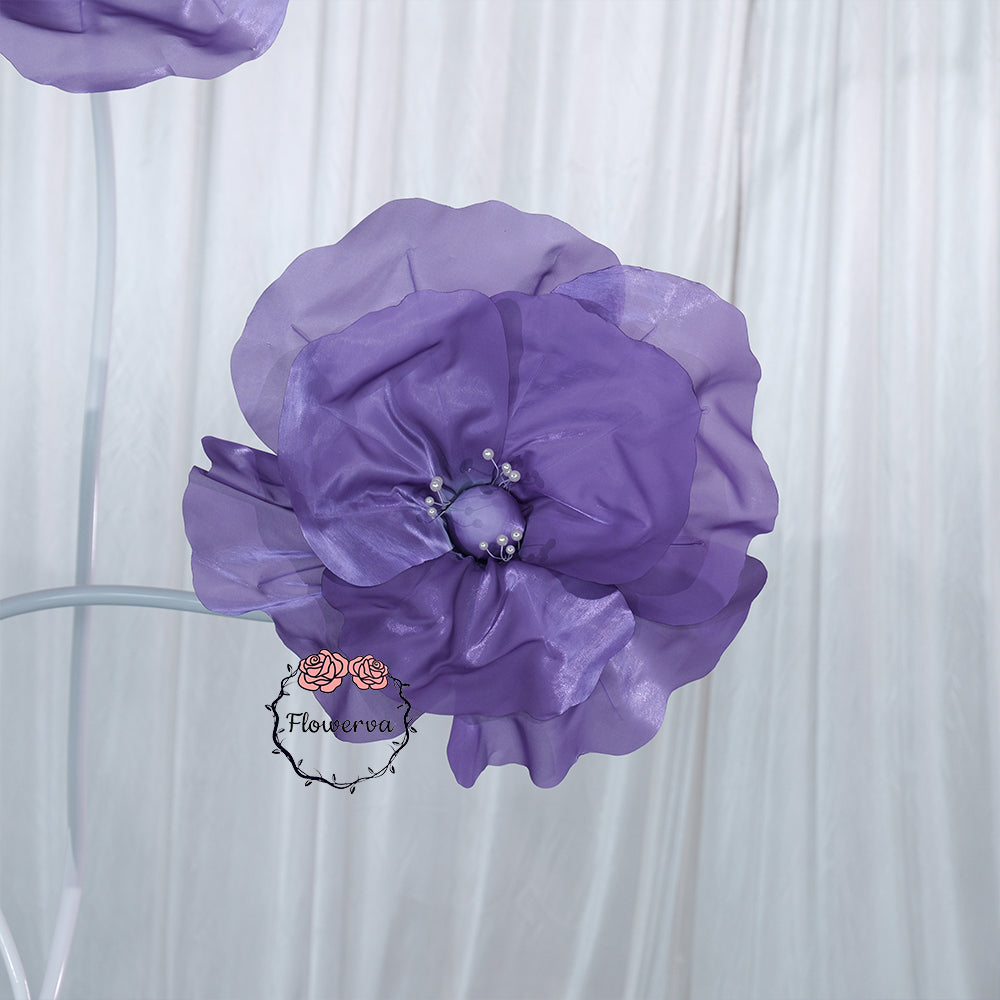 Flowerva Pearl Core Wave Contour Premium Decor