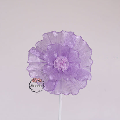 Flowerva Giant Tulle Flower Centerpiece Wedding & Event Decor