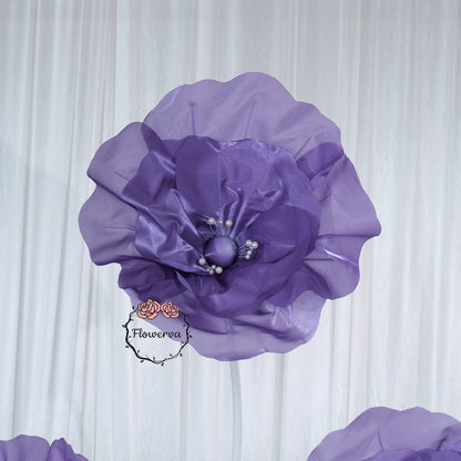 Flowerva Pearl Core Wave Contour Premium Decor