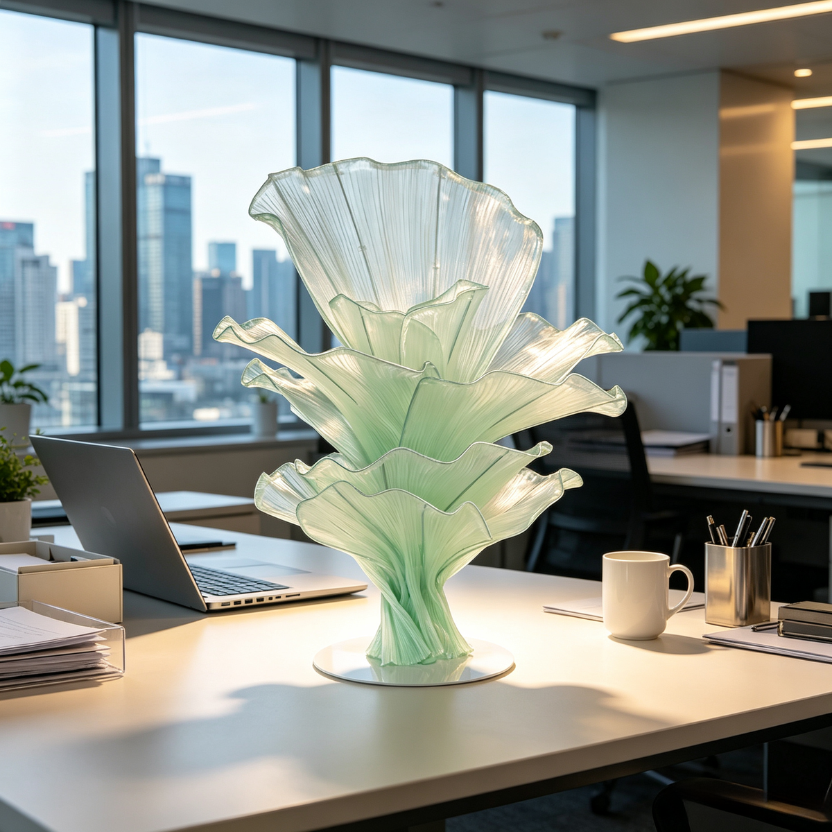 Flowerva Signature Sculptural Floral Centerpiece