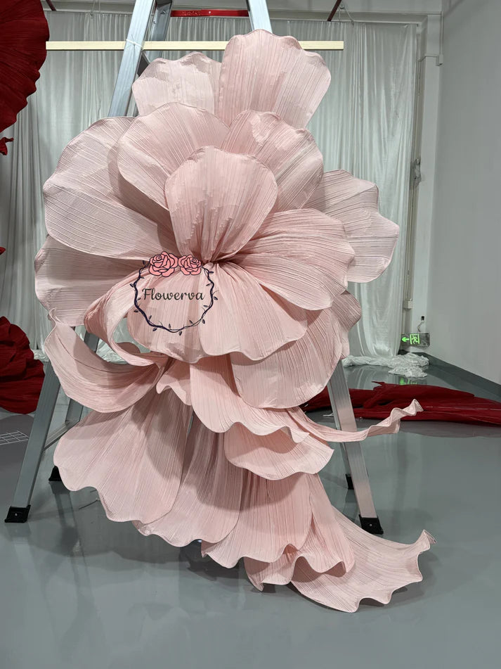 Flowerva Giant Handcrafted Flying Sky Flower for DUO Creative Design Studio