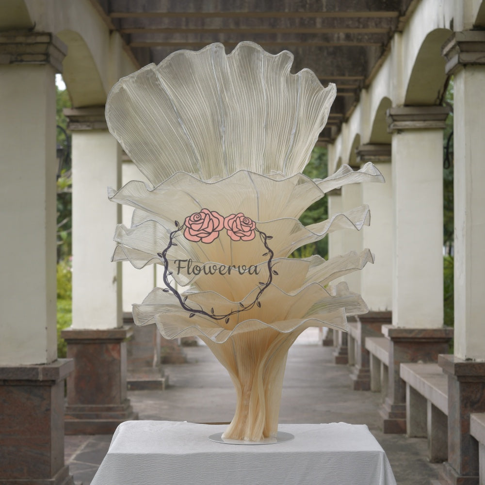 Flowerva Fabric Table Flower Wedding Decor Shopping Mall Decoration