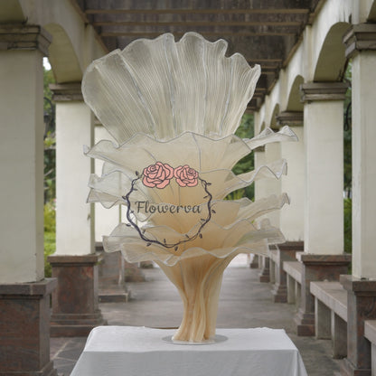 Flowerva Fabric Table Flower Wedding Decor Shopping Mall Decoration