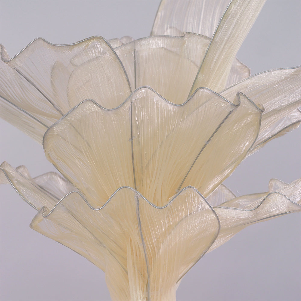 Flowerva Table Flower Wedding Decoration Yellow Skin 60cm