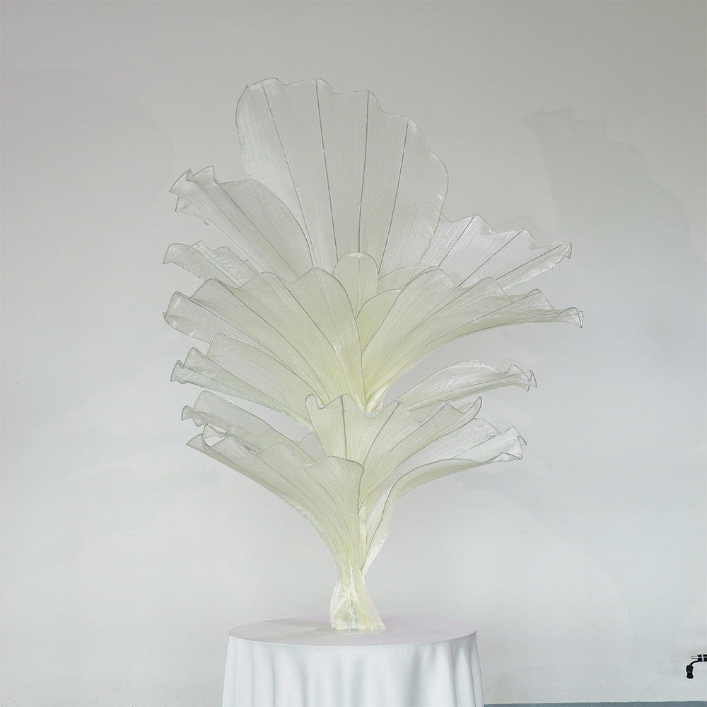 Flowerva Height Fabric Table Flower Wedding Decor(Without Flowers)