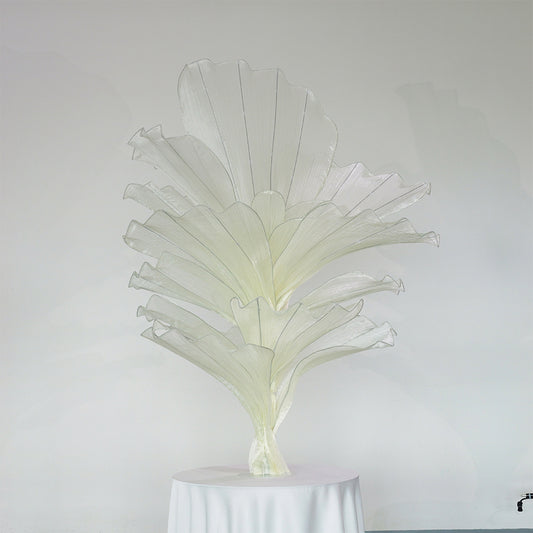 Flowerva Forever Blooming Wedding Home Art Installation Champagne