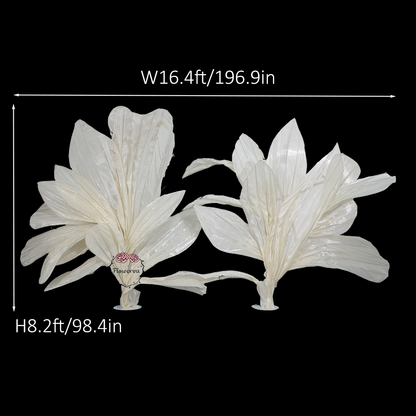 Flowerva Ethereal Wing Wedding Decor (Without Base)