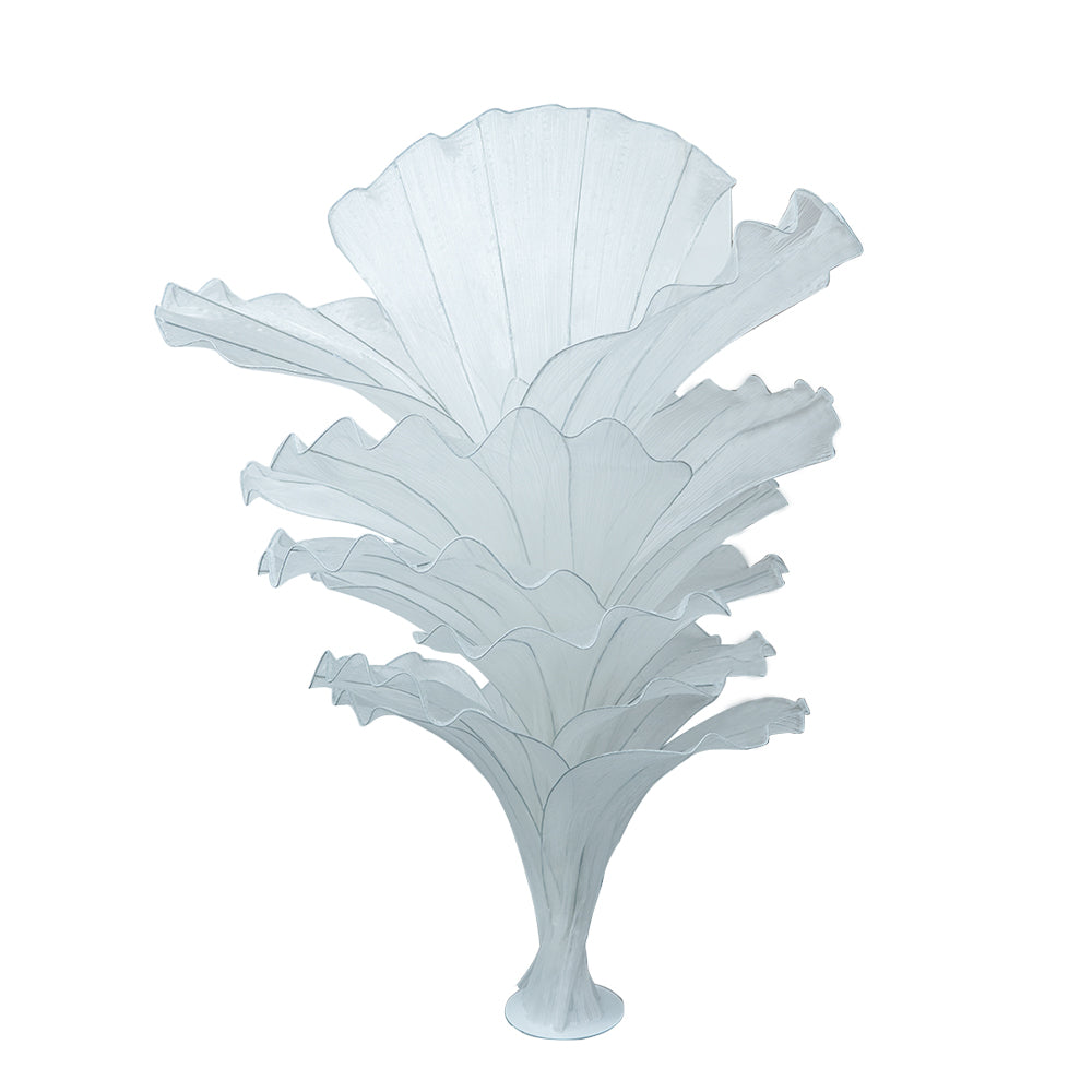 Flowerva Pure White Artistic Wedding Table Decorations