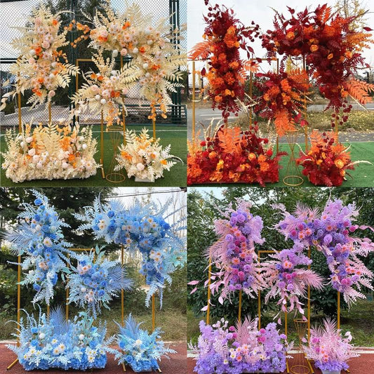 Flowerva Wedding Decor Floral Wall - Wedding Wall Flower Arrangement