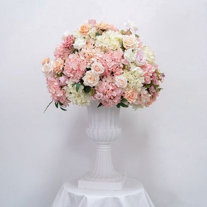 Flowerva Wedding Table Center 65cm Artificial Rose Embroidery Ball Activity Flower Arrangement