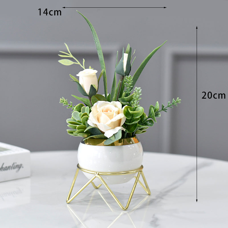 Flowerva Sweet Bridal Bouquet Wedding Decor