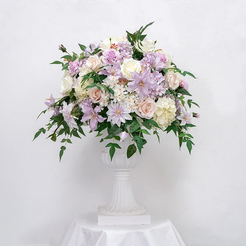 Flowerva Wedding Table Center 65cm Artificial Rose Embroidery Ball Activity Flower Arrangement