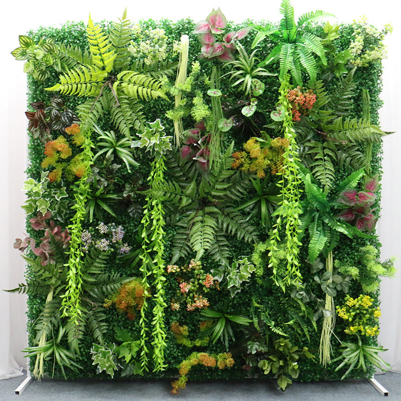 Flowerva Enchanting Greenery Elegant Floral Wall  Wedding Party Decor