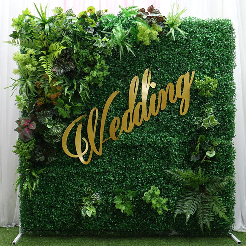 Flowerva Enchanting Greenery Elegant Floral Wall  Wedding Party Decor