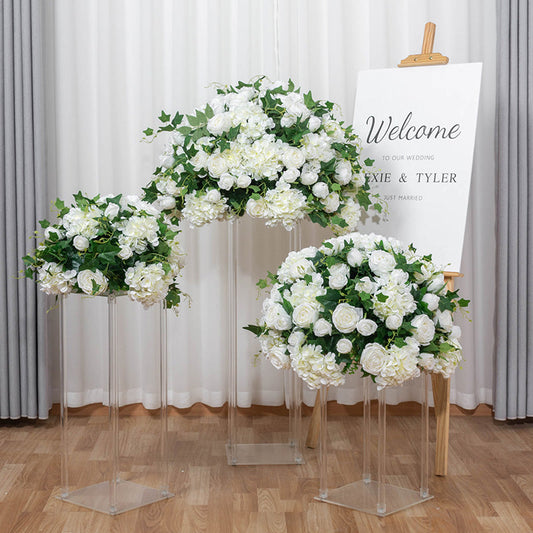 Flowerva Artificial Flower Ball Party Stage Floral  Wedding Table Centerpiece